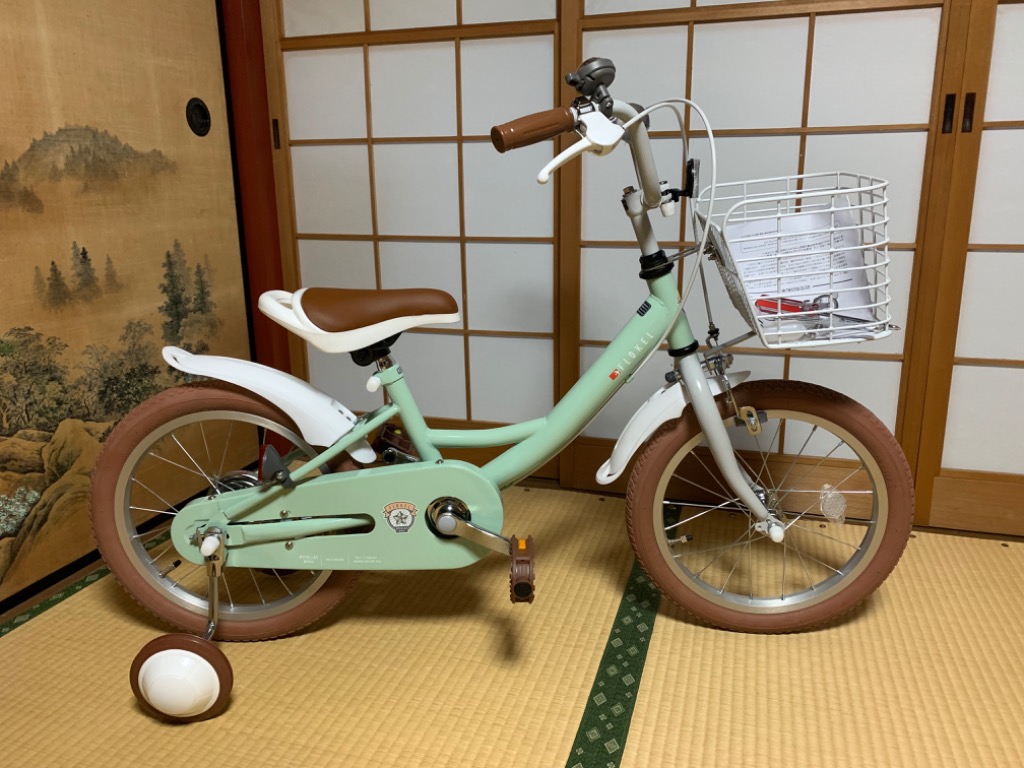 MYPALLAS マイパラス 子供用自転車 16インチ MD-16 ミント 補助