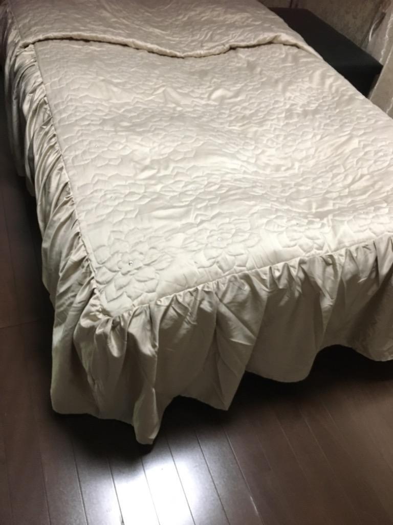 ☆。.:＊・゜素敵刺繍ベットカバーセミダブル①☆。.:＊・゜ ☆。.:＊・゜素敵刺繍ベットカバーセミダブル①☆。.:＊・゜