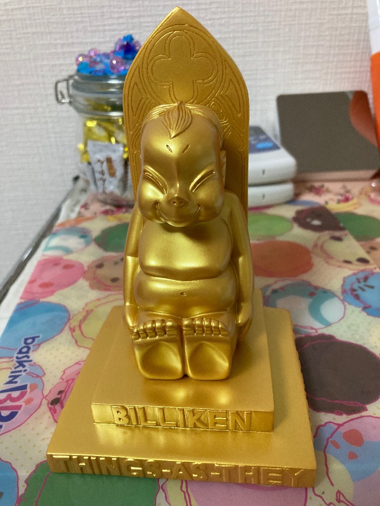 金運 開運 ビリケン 中サイズ 幸運の置物 ラッキーアイテム ビリケン