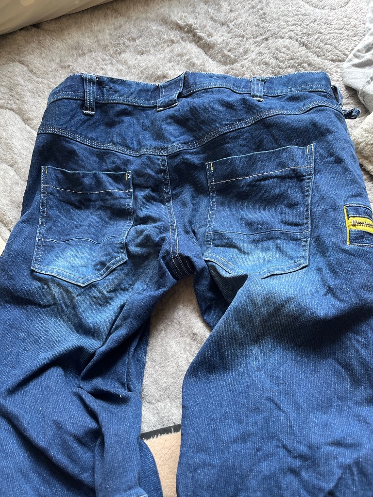 寅壱 作業服 作業ズボン デニム カーゴパンツ 8940-219