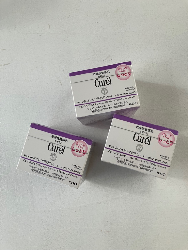 Curél エイジングケア フェイスジェルクリーム 5個セット Amazon | 【セット買い】キュレル エイジングケア ジェル