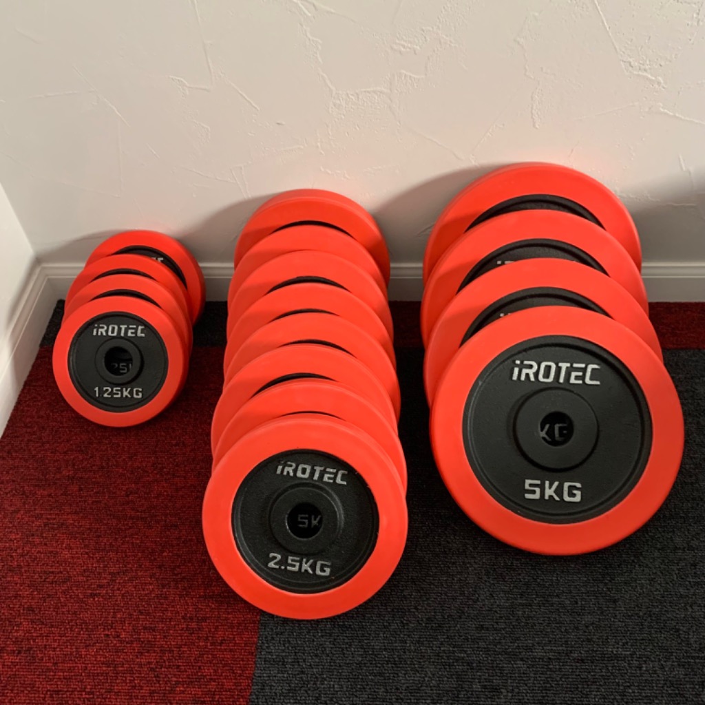 IROTEC ダンベル IROTEC(アイロテック)ラバー ダンベル50kg