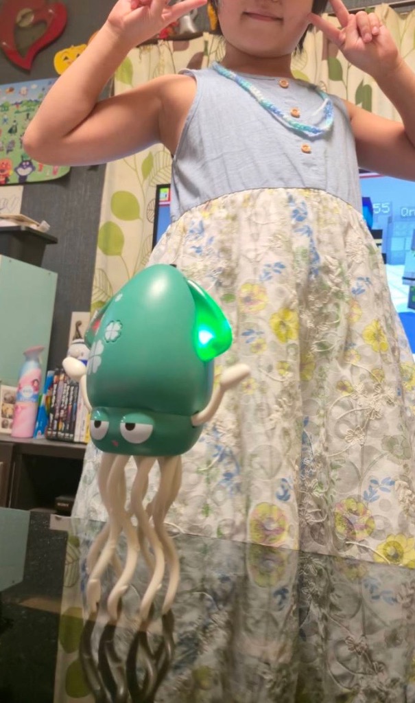 大人気★イカゆらりん 3体セット 知育玩具 プレゼント【日本初上陸】ダンシング イカゆらりん