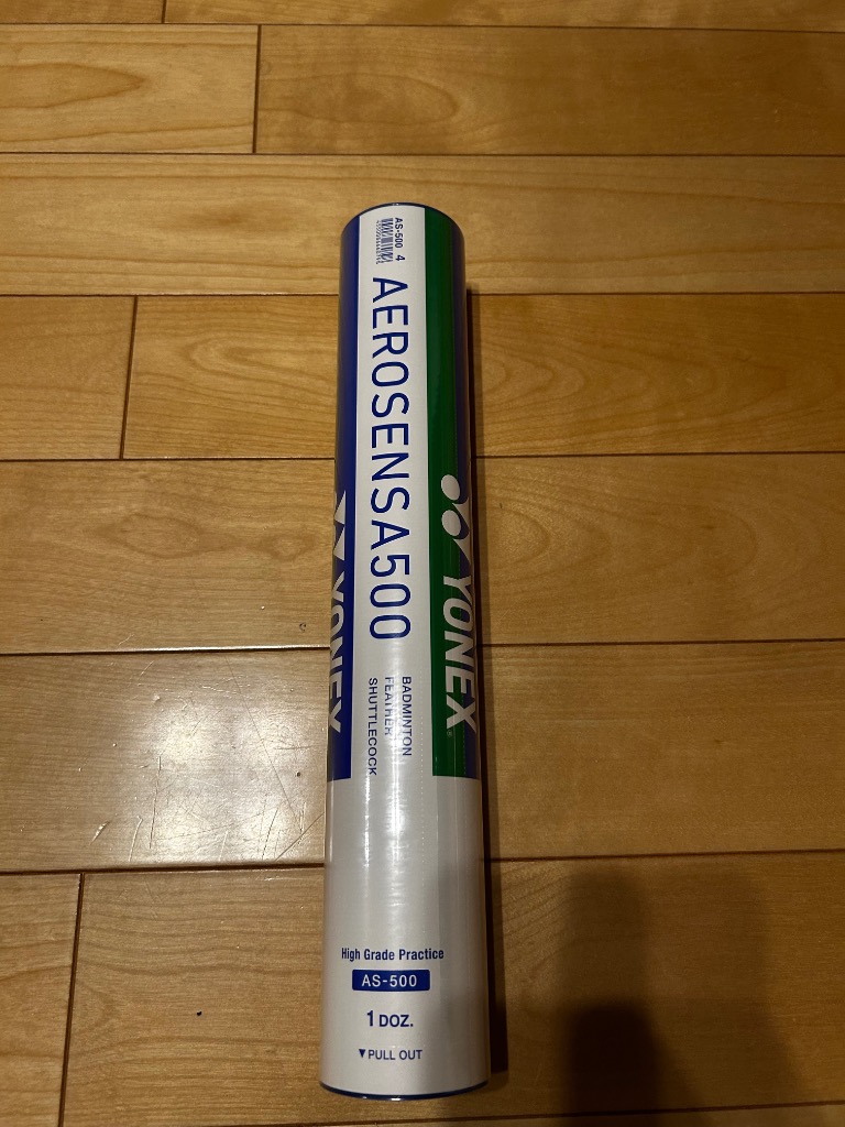YONEX AEROSENSA500 9本 楽天市場】ヨネックス バドミントンシャトル エアロセンサ500