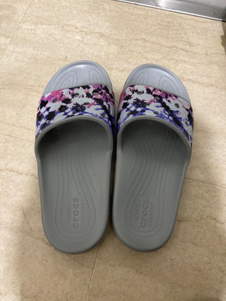 クロックス（crocs）クラシック クロックス タイダイ マニア スライド ライトグレー ホワイト 206481 97K 928 サンダル スポーツ  シャワーサンダル (キッズ) :10764943401:SuperSportsXEBIO Yahoo!店 - 通販 - Yahoo!ショッピング