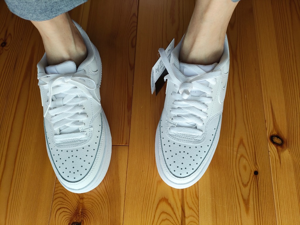 【NIKE】 ナイキ W COURT VISION ALTA LTR ウィメンズ コート ビジョン アルタ LTR WDM0113  103WHITE/BQBN