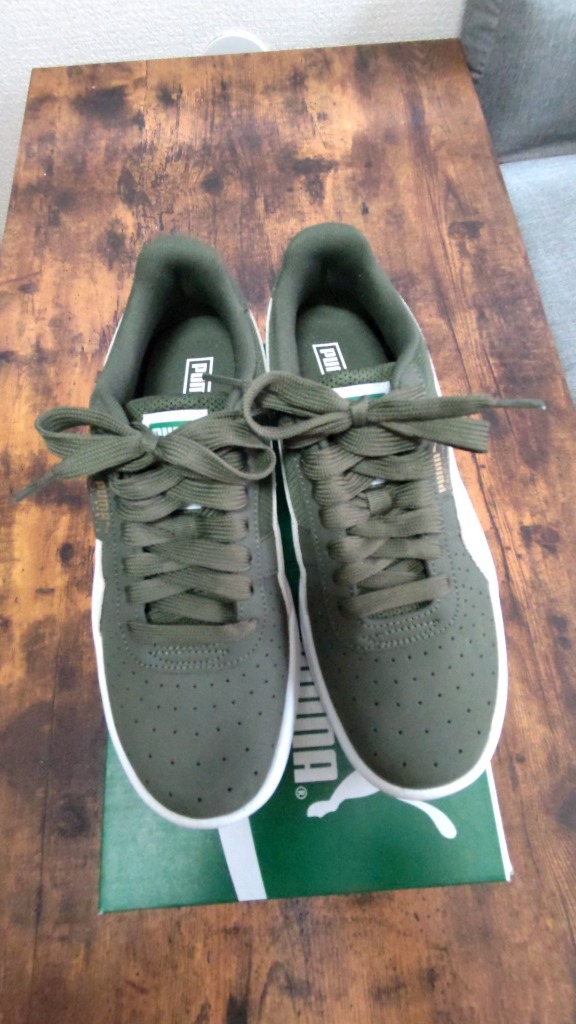 プーマ カルフォルニア　LWT カーキ　27.5cm PUMA CALIFORNIA LWT（プーマ カリフォルニア LWT） （PUMA BLACK-PUMA WHITE）