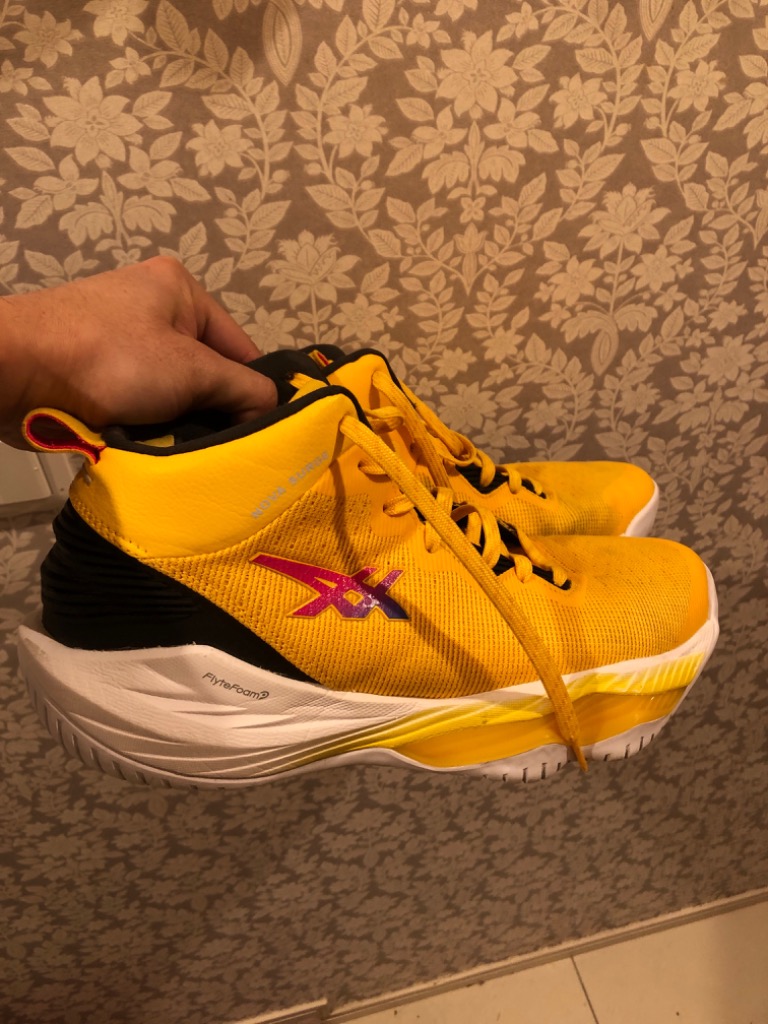 ASICS アシックス（ASICS）（メンズ）バスケ シューズ イエロー