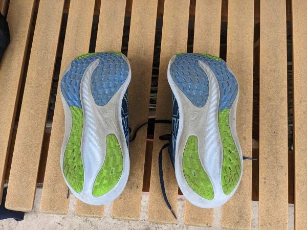 【未使用 29cm】ASICS GEL-NIMBUS 26 ネイビー×グリーン ASICS アシックス（ASICS）（メンズ）ランニングシューズ
