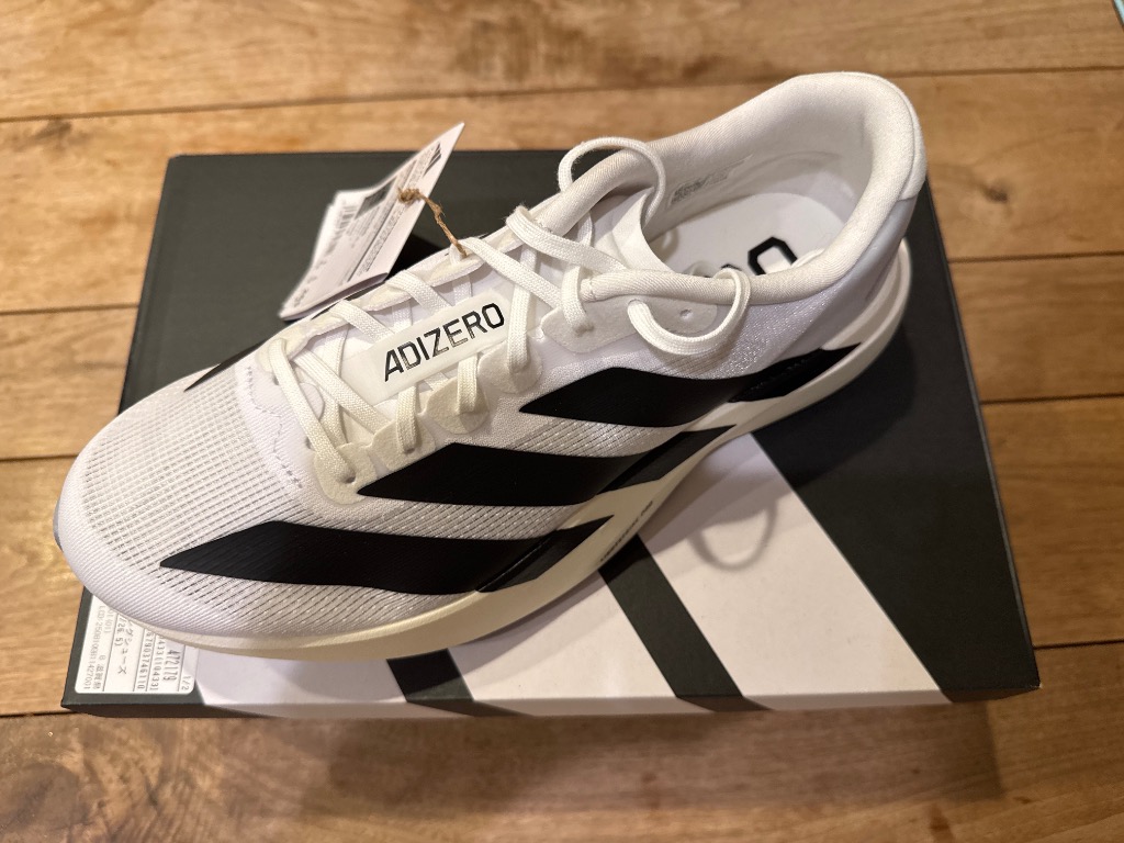▪️ランニングシューズ　アディダス　アディゼロEvo SL メンズ　ホワイト アディダス アディゼロ EVO SL / Adizero EVO SL - ホワイト