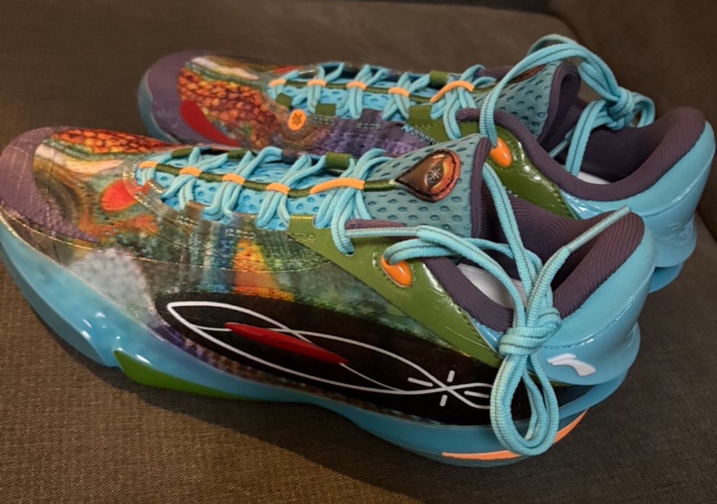 【あーめい】Wade 808 5 ultra カメレオン　26.5cm リーニン（LI-NING）（メンズ）バスケットシューズ バッシュ WADE 808