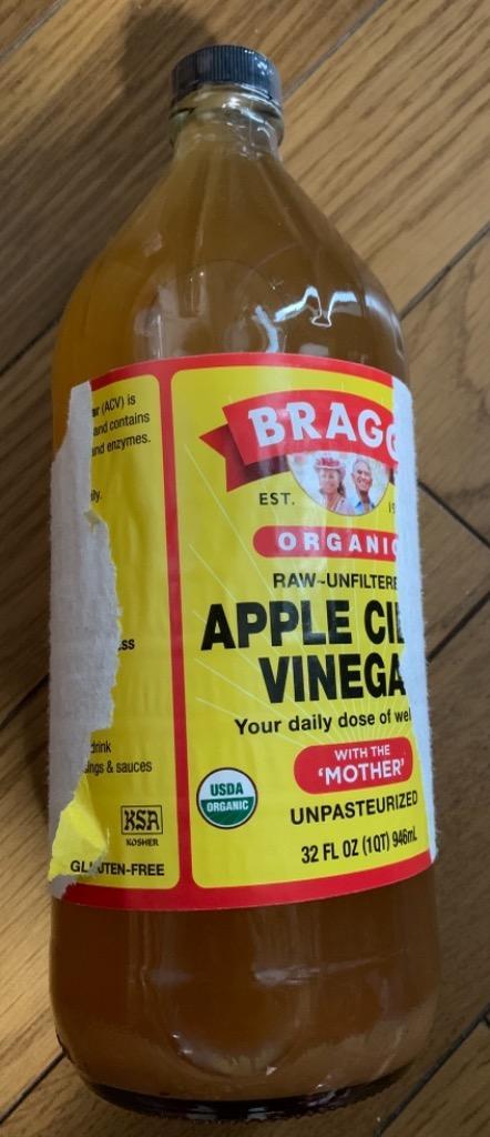 アップルサイダービネガー ブラグ オーガニック 946ml 6本セット Bragg ORGANIC APPLE CIDER VINEGAR 946ml  6set :074305001321-p6:SUPLA ヤフー店 - 通販 - Yahoo!ショッピング