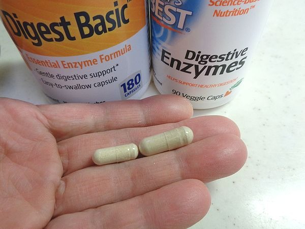 Enzymedicaダイジェストベーシック、180カプセル Digest Basic, 180