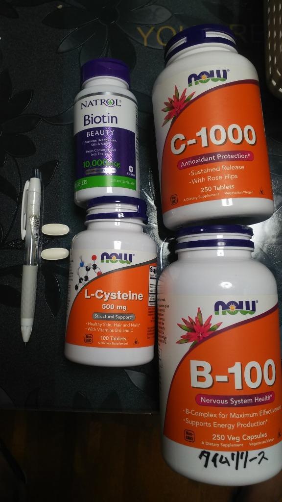 Lシステイン 500mg ナウフーズ 100錠 3本セット L-Cysteine 500mg 100tablets 3set Now Foods  :733739000774-p3:SUPLA ヤフー店 - 通販 - Yahoo!ショッピング