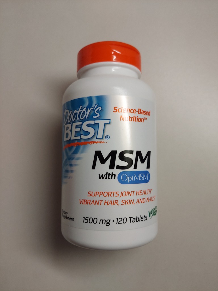 Amazon | 3個セット ベスト MSM 1500mg 120粒 [海外直送品