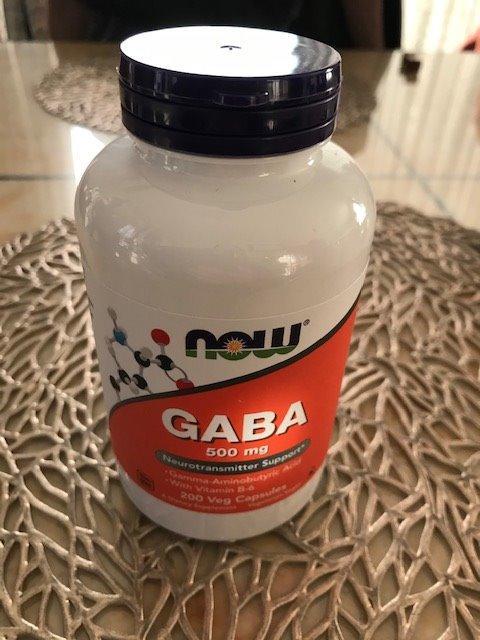 360円 世界的に ギャバ 500mg ナウフーズ 100カプセル Now Foods GABA 500 100 Capsules