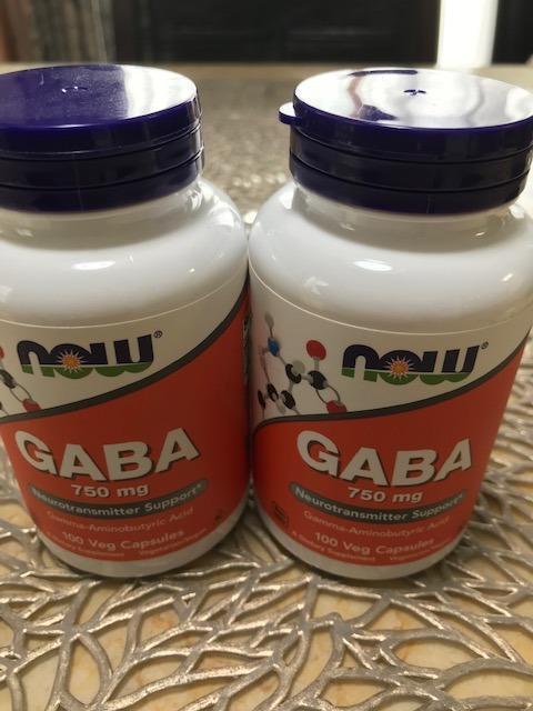 市場 GABA 750mg ギャバ NOW 100粒