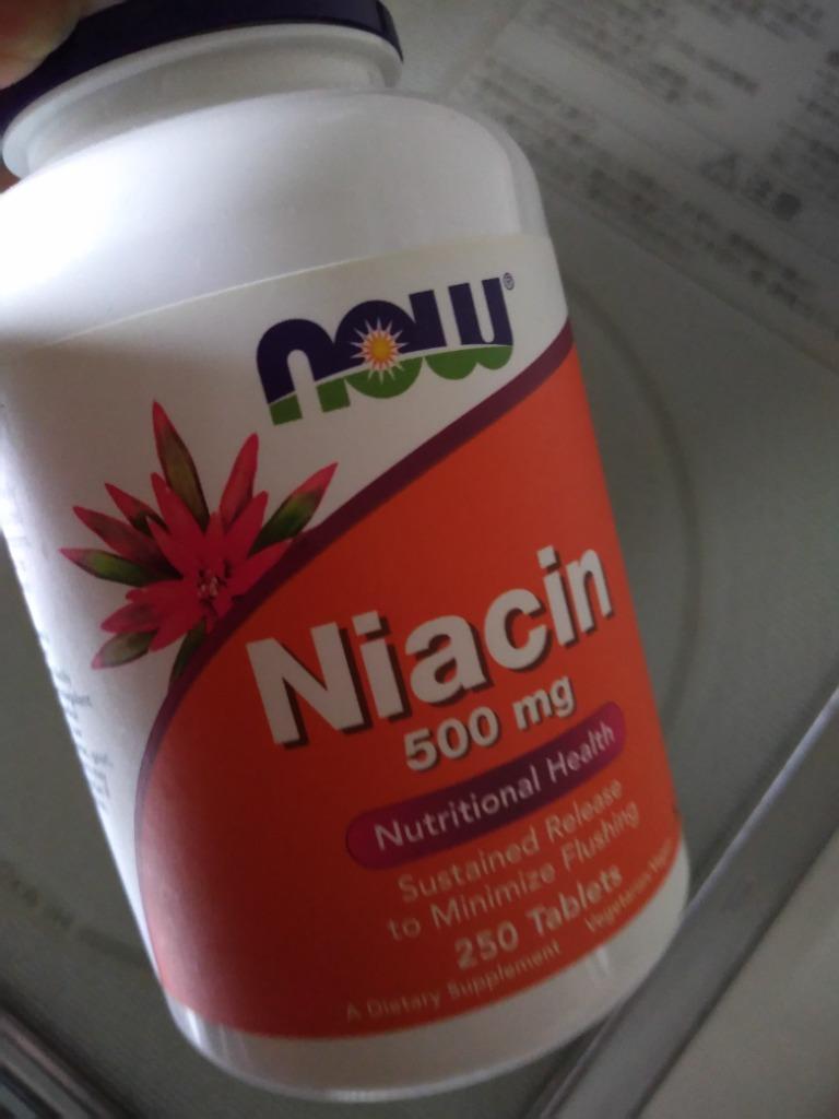 ナウフーズ ナイアシン サプリメント 500mg 250粒 NOW Foods Niacin