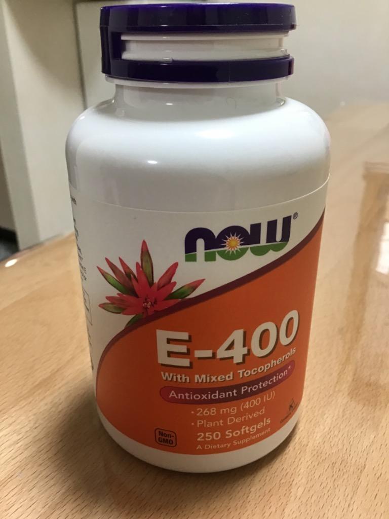 E-400 混合トコフェロール配合 250粒 ソフトジェル NOW Foods ナウフーズ :NF-00894:米国サプリのNatural  Harmony - 通販 - Yahoo!ショッピング