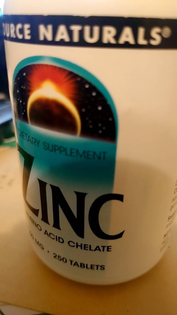 ソースナチュラルズ 亜鉛 50mg 250粒 タブレット Source