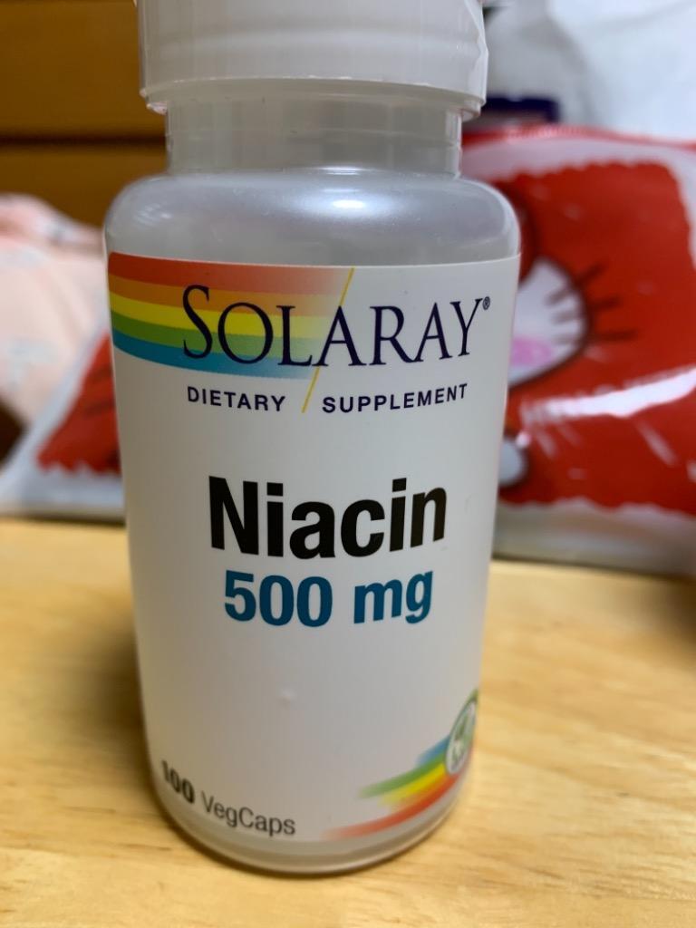 ソラレー ナイアシン(ビタミンB3) 500mg カプセル 100粒 Solaray Niacin VegCap サプリ 健康 アメリカ  :SO-04363:米国サプリのNatural Harmony - 通販 - Yahoo!ショッピング