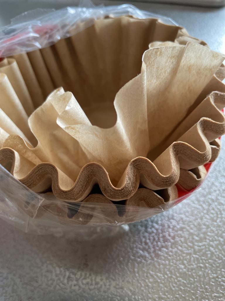 メリタ コーヒーフィルター バスケット型 ナチュラルブラウン 8〜12カップ用 100枚入り Melitta Basket Coffee Filters  Natural Brown :ZY-00288:米国サプリのNatural Harmony - 通販 - Yahoo!ショッピング