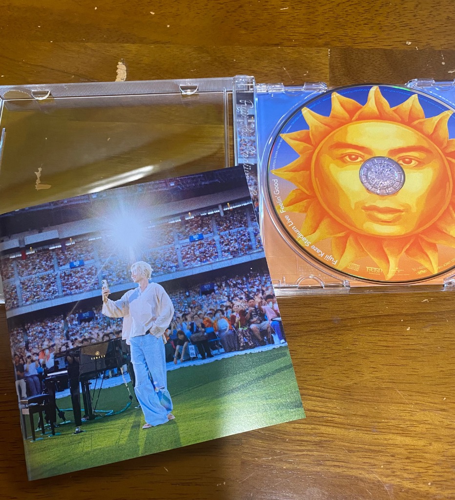 藤井風 CD/Fujii Kaze Stadium Live Feelin Good 24/12/25発売