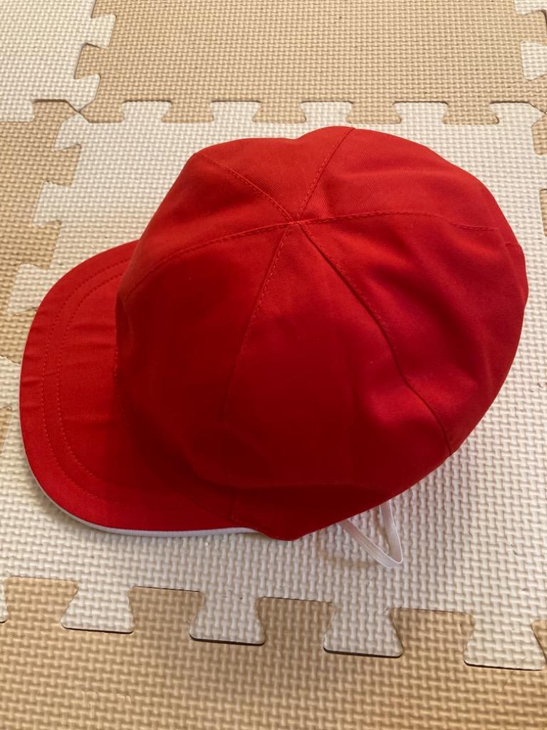 赤白帽子(園児用　サイズM)