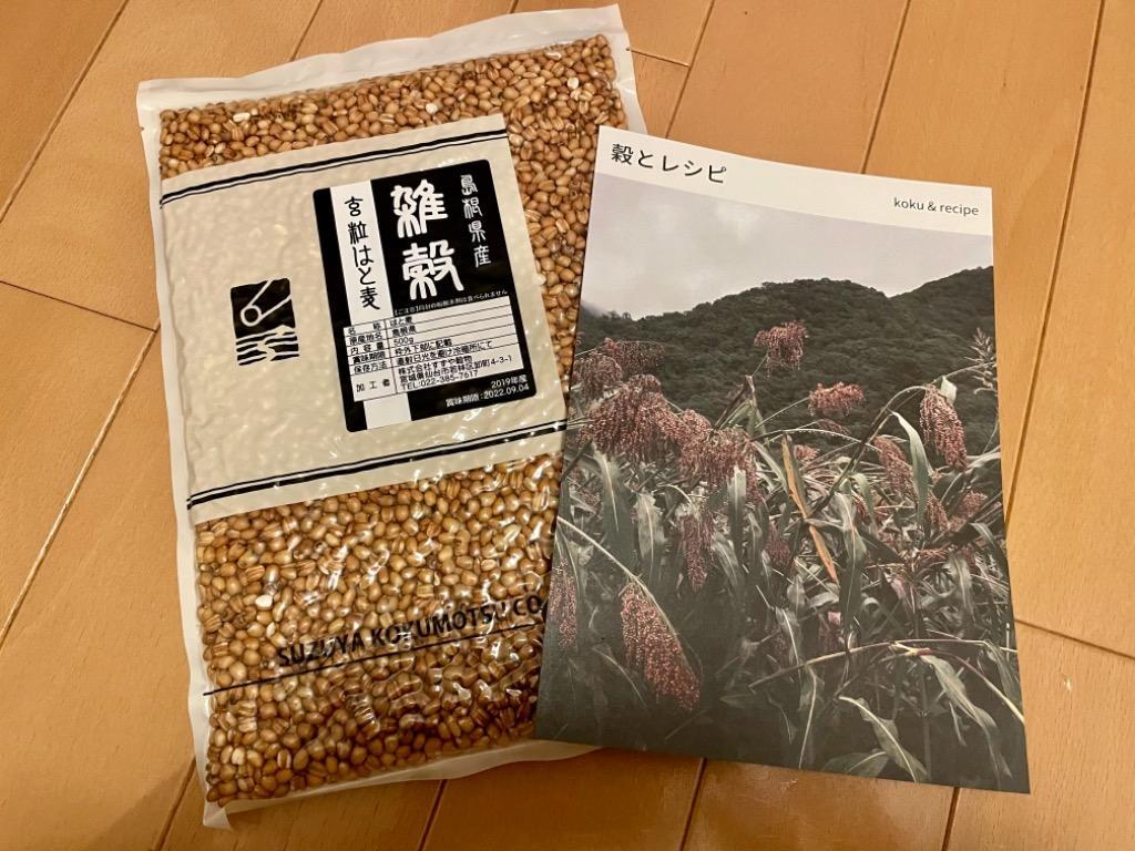 玄粒はと麦(はとむぎ・ハトムギ) 500g 2021年 島根県産 送料無料 メール便 [M便 1/2] :genhato500ml:豆・雑穀の専門店  すずや - 通販 - Yahoo!ショッピング