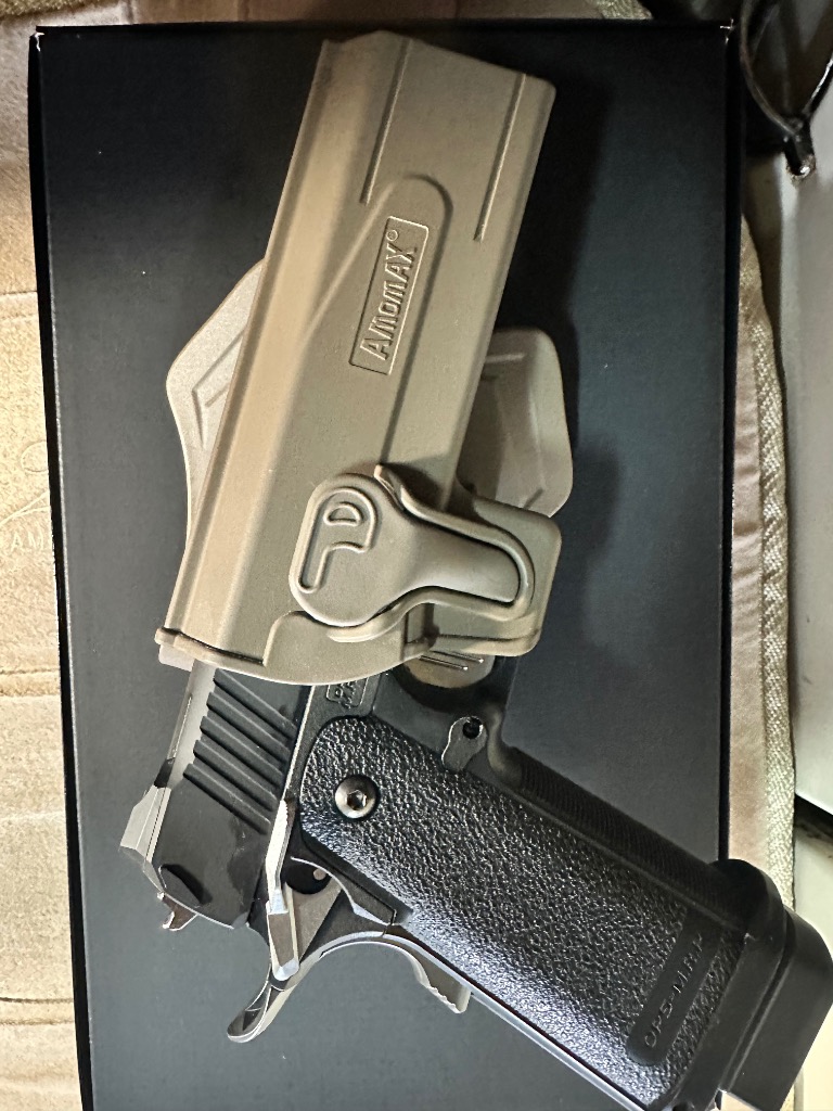 マルイ HI-CAPA 5.1予備マガジン、Amomaxホルスター付き ガスガン AMOMAX タクティカルホルスター 東京マルイ HI-CAPA 4.3/5.1