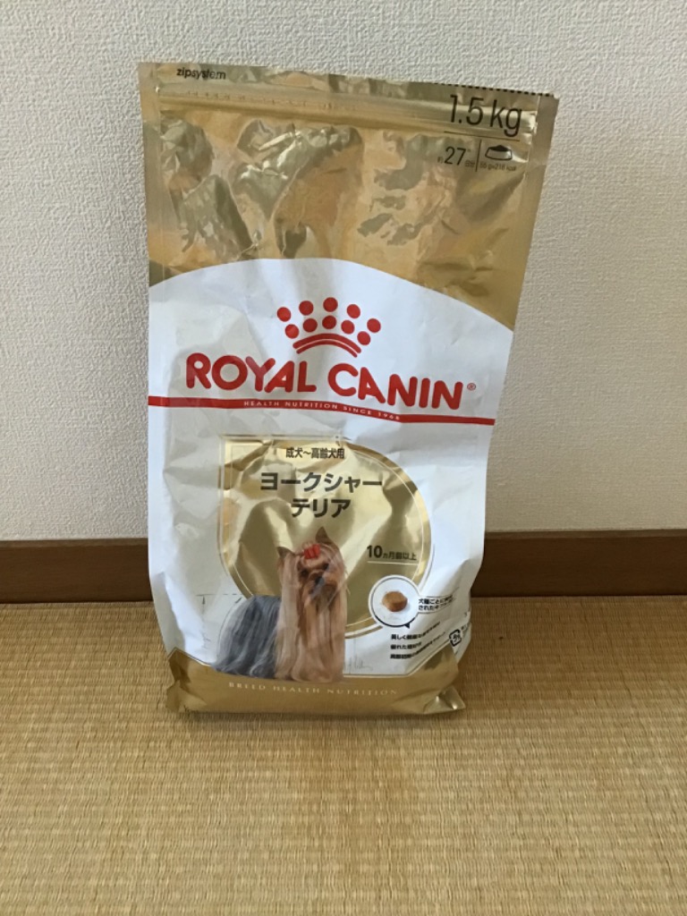 ロイヤルカナン ヨークシャーテリア 成犬・高齢犬用 1.5kg (犬