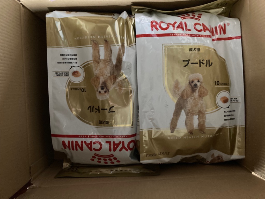  CANIN ロイヤルカナン犬プードル フード 6キロ(３ｋｇ×２袋) ロイヤルカナン 【3kg×2袋】ロイヤルカナン BHN プードル 成犬用