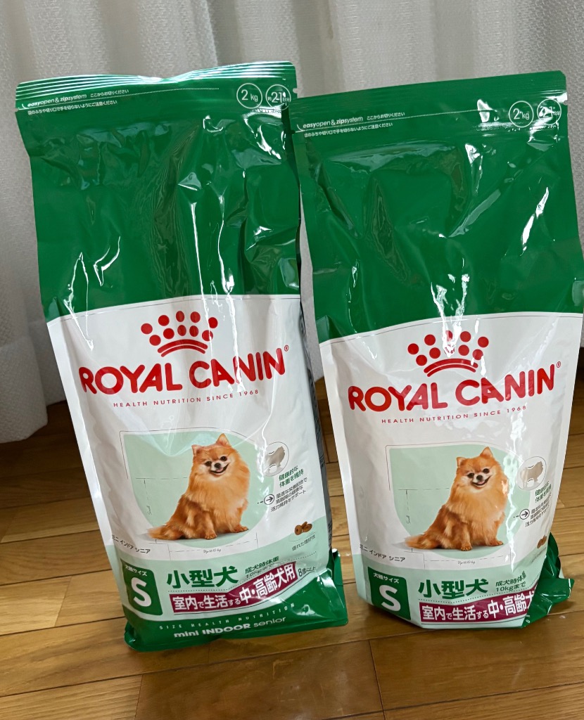 サイズ ヘルス ニュートリション 【2kg×2袋】ロイヤルカナン SHN ミニ