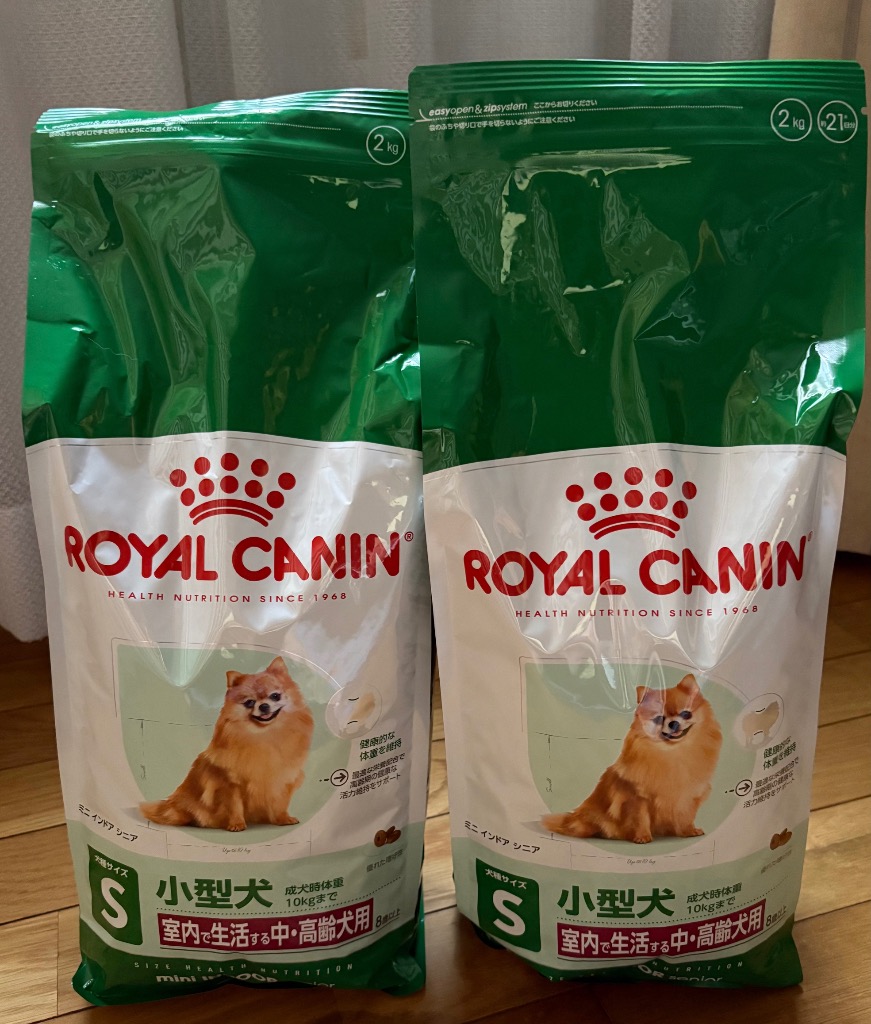 サイズ ヘルス ニュートリション 【2kg×2袋】ロイヤルカナン SHN ミニ