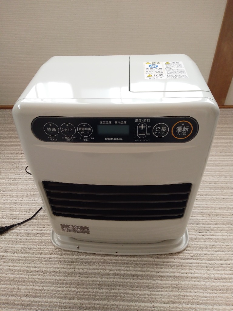 【新品未開封】CORONA 石油ファンヒーター FH-G3224Y-W ホワイト CORONA（住宅設備） 【在庫有・即納】コロナ CORONA 石油ファン