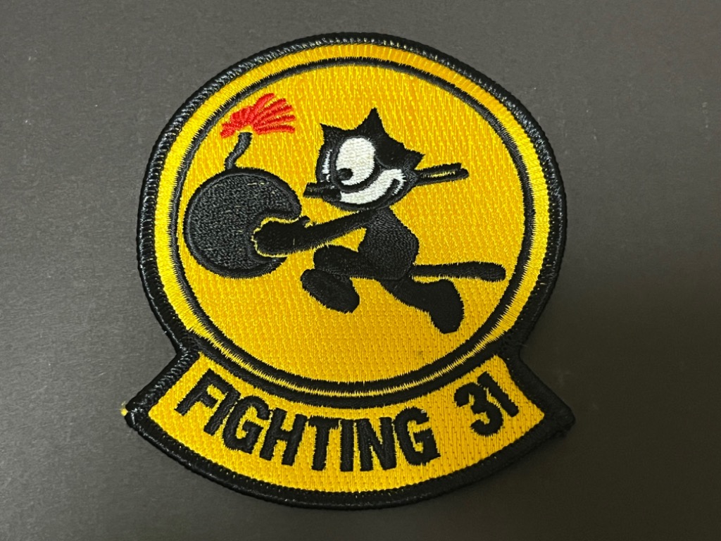 ミリタリーワッペン VF-31 トムキャッターズ アメリカ軍パッチ
