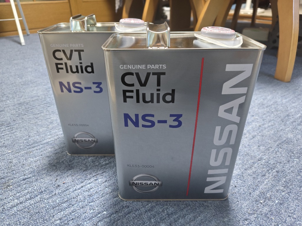 日産（NISSAN） ニッサン純正オイル CVTフルードNS-3 4L （KLE53-00004