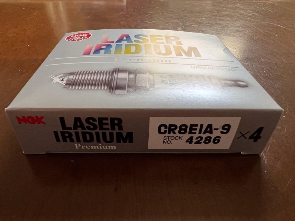 ねーやオーダーページ NGK LASER IRIDIUMスパークプラグ【正規品】 CR8EIA-9 ネジ形