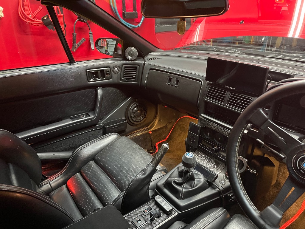 マツダ RX7(FC3S)後期専用 MT車用シフトブーツカバー (選べるステッチ
