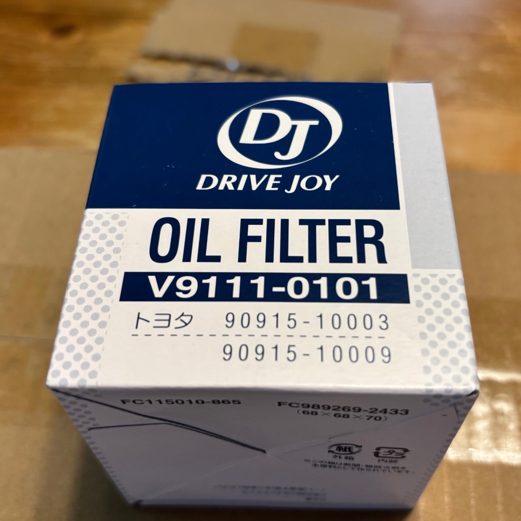 送料込※ タクティー製 DRIVE JOY オイルフィルター 10個セット トヨタ