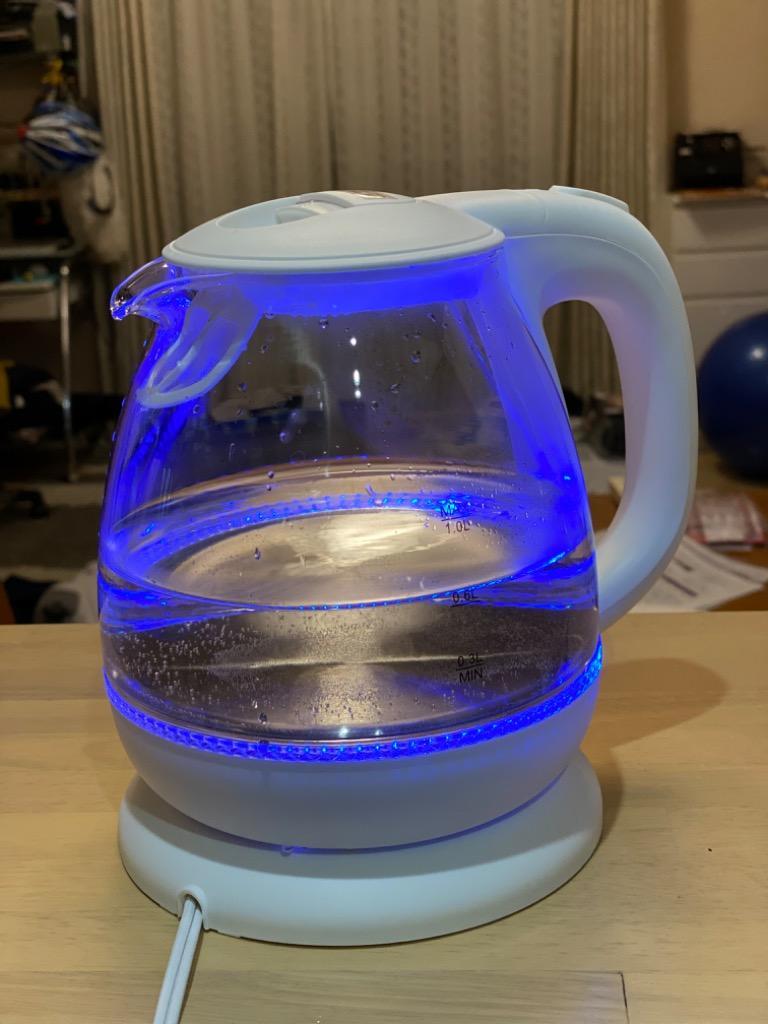 期間限定キャンペーン 容量1.0L 湯沸かし器 累計販売数1800台突破 電気ケトル 空