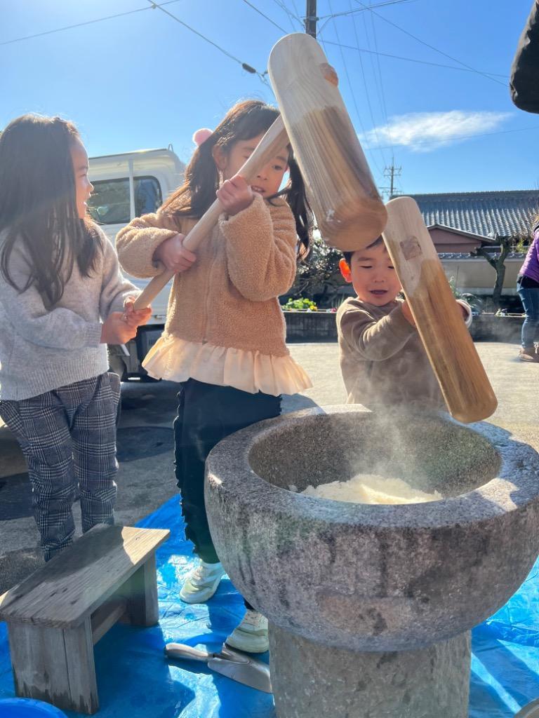 送料無料 2本セット) 餅つき 杵 (きね) 大人用1本 子供用1本 セット