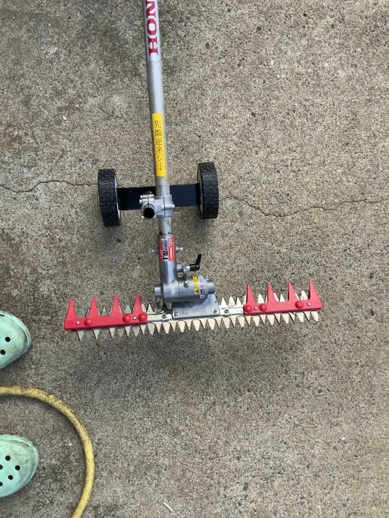 ニシガキ工業 (在庫あり・即納) T型バリカン500 N-855 刈払機取付用