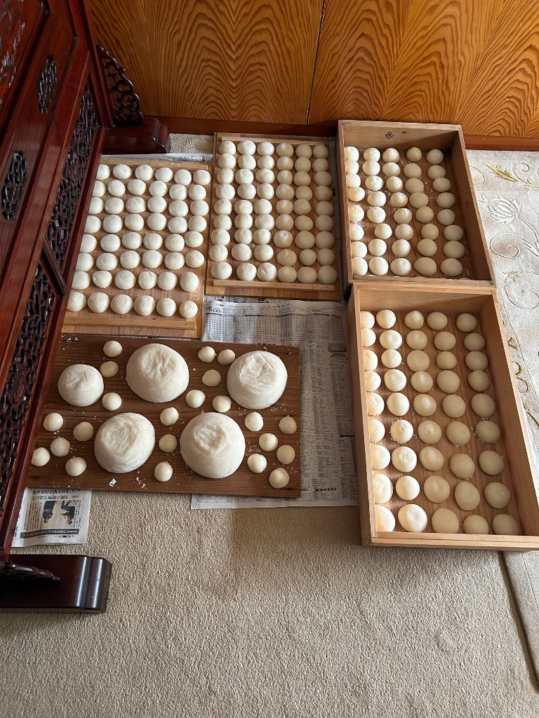 公徳セイロ (DX長生セイロ) デラックス 二重セット 30cm (蓋1、体2、竹