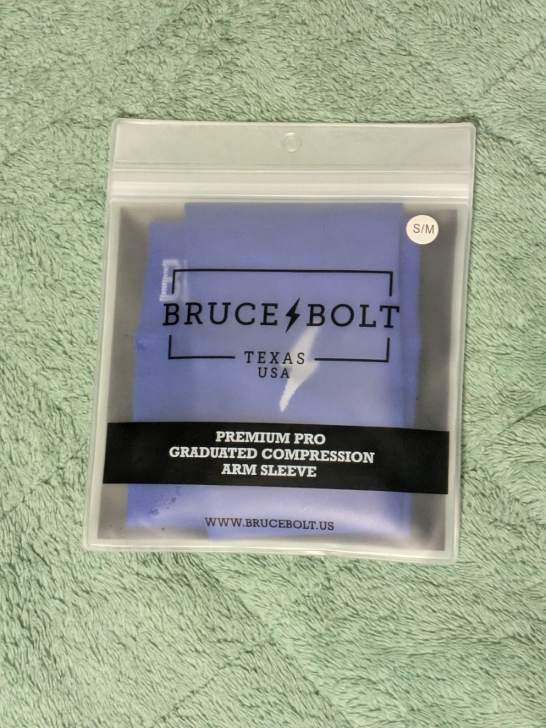 BRUCE BOLT プレミアムプロアームスリーブ S/M ロイヤルブルー ブルースボルト Bruce Bolt アームスリーブ 野球 ダスティー