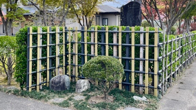 人工竹30φ ソフトグリーン30φx1848mm2本 合成竹 竹垣根 竹垣フェンス