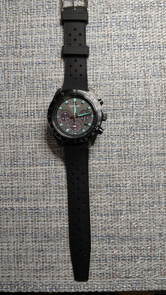 20mm MiLTAT 時計ベルト FKMラバー トロピックスタイル2