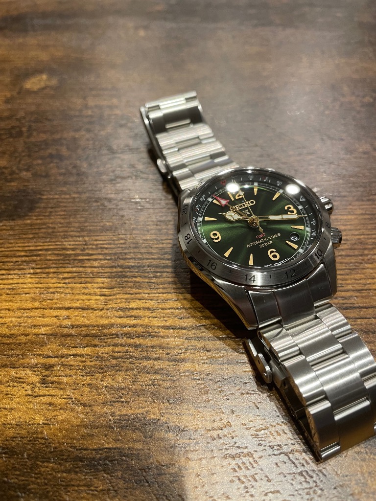 20mm メタル時計バンド ステンレス オイスター ブレスレット Vクラスプ