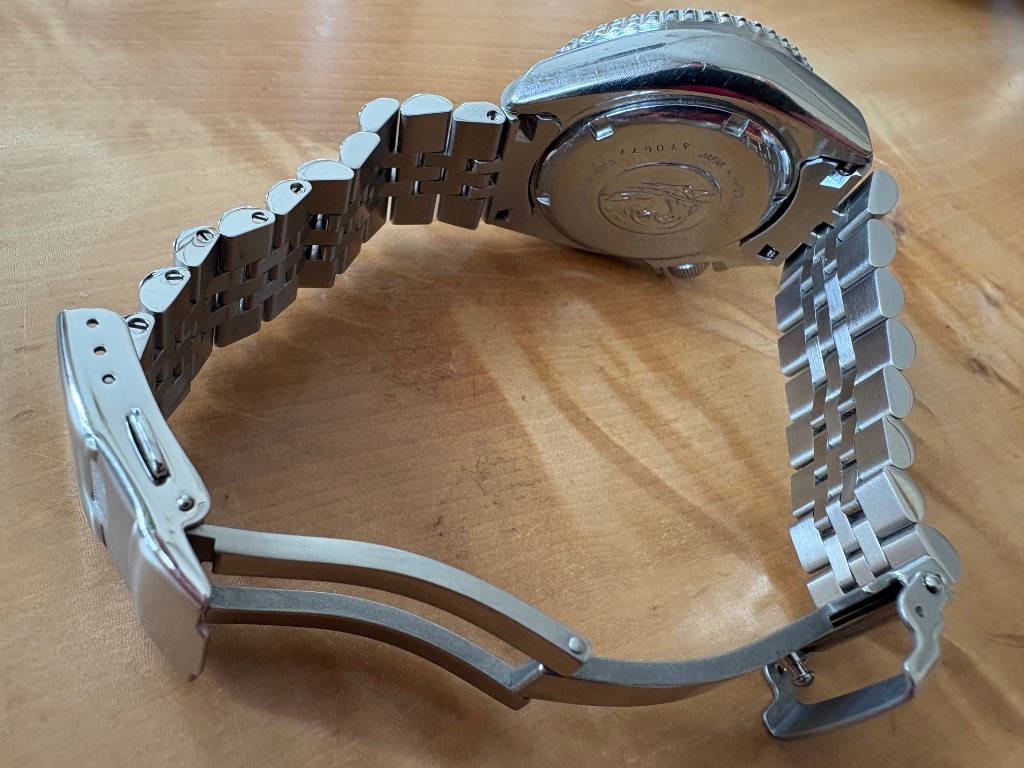 SEIKO SKX013K タイコノート ジュビリーブレス 純正ラバーベルト 22mm メタル時計バンド ステンレススチール ジュビリー ブレスレット