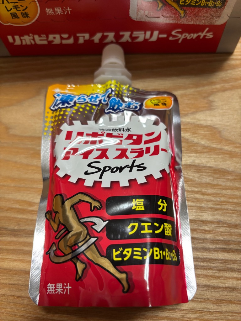大正製薬 公式 リポビタン アイススラリー Sports 60袋 ハニーレモン